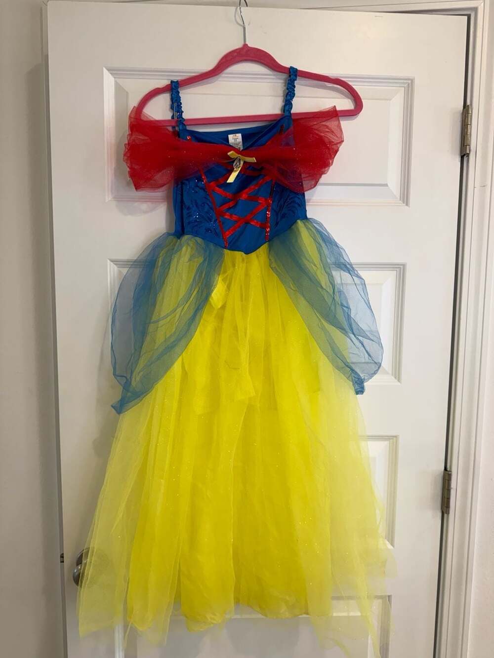 Snow White Halloween Costume Size M/M 7/8 Disney Princess Dress